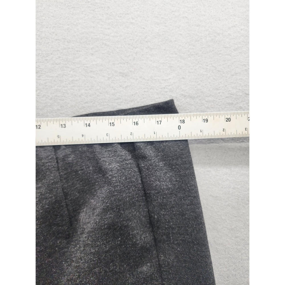 J. Jill Ponte Slim Leg Pants Gray Charcoal Heather Pull On Trousers Large Tall - Picture 8 of 11